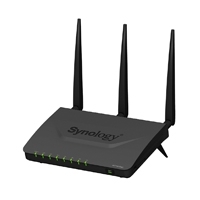 ROUTER SYNOLOGY RT1900AC INALAMBRICO/USB3.0X1/DUAL-CORE 1.0 GHZ/256 MB DDR/2,4 GHZ, 5GHZ/LAN GIGAX4