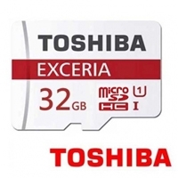 MEMORIA TOSHIBA MICRO SD EXCERIA 32GB CLASE 10UHS-I LECTURA 48MB/S C/ADAPTADOR