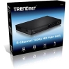 NVR TRENDNET POE+ HD DE 8 CH/HDMI, VGA/USB 3.0/PUERTO LAN/SATA 3.5 X 2/ONVIF