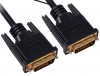 Extensión de cable DVI-D Dual Link 24-1 pins, 30AWG 7P-5C Chapa 24K