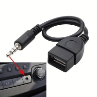 Cable Adaptador de Jack USB a Plug 3.5st de 3 vías