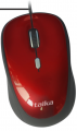 Mouse TAIKA Optico 2400 dpi USB - ROJO
