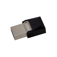 MEMORIA KINGSTON 32GB USB 3.0/MICROUSB DATATRAVELER MICRODUO ANDROID/OTG NEGRO