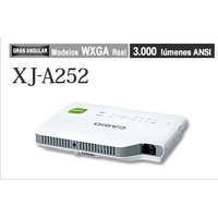 VIDEOPROYECTOR CASIO LASER LED DLP XJ-A252 WXGA 3000 LUMENES 20,000 HORAS SLIM