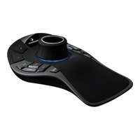 MOUSE SCROLL HP SPACE PRO 3D, USB, NEGRO