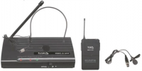 Set de Micrófonos Inalámbricos Krack Audio UHF Diadema y Solapa