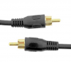 Cable RCA para Audio Coaxial Digital Dorado 0.90m