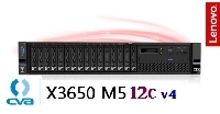 SERVIDOR LENOVO SYSTEM X3650 M5 XEON 12C E5-2650 V4 105W 2.2GHZ/2400MHZ/ 1X16GB/ 8 BAY HS 2.5 IN/ SIN DISCOS