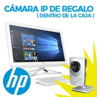 HP PAVILION AIO 24-G013LA AIO AMD A6-7310 QC 20GHZ/8GB/1TB/241920X1080/DVD-RW/WIN 10H/VERDE AZULADO ENSUEÑO