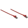 CABLE DE RED INTELLINET  2.0 MTS (7.O PIES) CAT 6 UTP ROJO