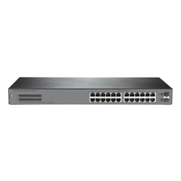 SWITCH HP OFFICECONNECT 1920S 24G 2SFP, 24 PUERTOS RJ45 10/100/1000 Y 2 SFP (1G) ADMINISTRABLE CAPA 2, SMART MANAGED, QOS, RUTAS