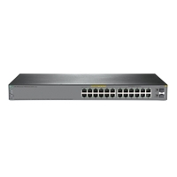 SWITCH HP OFFICECONNECT 1920S 24G 2SFP PPOE+ 185W, 24 PUERTOS RJ45 10/100/1000 (12 POE+) Y 2 SFP (1G) ADMINISTRABLE CAPA 2, SMAR