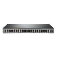 SWITCH HP OFFICECONNECT 1920S 48G 4SFP PPOE+ 370W, 48 PUERTOS RJ45 10/100/1000 (24 POE+) Y 4 SFP (1G) ADMINISTRABLE CAPA 2, SMAR