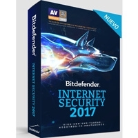 ESD BITDEFENDER INTERNET SECURITY 2017 3 USUARIOS 3 AñOS