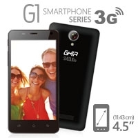 GHIA SMARTPHONE SVEGLIO G1 / 4.5 PULG / QUAD CORE / DUALSIM / 512MB / 8GB / 0.3MP2MP / WIFI / BT / ANDROID 5.1 / 3G