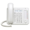 TELEFONO IP PROPIETARIO PANASONIC PANTALLA LCD DE 1 LINEA 3 TECLAS DE FUNCIONES PROGRAMABLES 2 PUERTOS ETHERNET, NEGRO ADAPTADOR