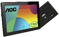 TABLET AOC 10 / U107 / IPS LCD CAPACITIVA / COLOR NEGRO / ANDROID 5.1.1 / INTEL QUAD CORE 1.33 GHZ / RAM 1GB / 32GB / MICRO SD /