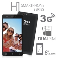 GHIA SMARTPHONE SVEGLIO H1/6 PULG/QUAD CORE/DUAL SIM /2GB/16GB /5.013.0 MP/ WIFI/BT/ANDROID 6 /3G