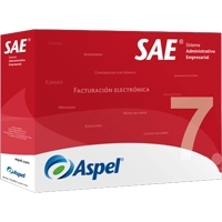 ASPEL SAE 7.0 (PAQUETE BASE, 1 USUARIO - 99 EMPRESAS) (FISICO)