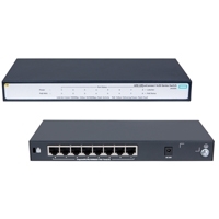 SWITCH HP ARUBA OFFICE CONECT 8 PUERTOS 10/100/1000 1420 8G POE+ (64W) NO ADMINISTRABLE