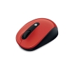 Mouse Inalámbrico Microsoft SCULP Mobile, Bluetrack Tech, Rojo