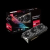 T. DE VIDEO ASUS PCIE X16 3.0 AMD ROG STRIX RX580 O8G GAMING/8GB/GDDR5/ESTANDAR/DVI+2HDMI+2DP