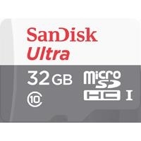 MEMORIA SANDISK 32GB MICRO SDHC ULTRA 80MB/S CLASE 10 C/ADAPTADOR