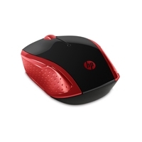 MOUSE OPTICO HP 200 RED WIRELESS MOUSE