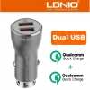 Cargador LDNIO USB para Auto Quick Charge 3.0