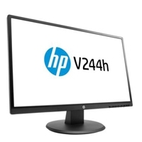 MONITOR LED HP 23.8 VALUE V244H RESOLUCION 1920 X 1080 HDMI DVI VGA NEGRO 3/3/3