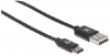 CABLE USB-C AM-CM 3.0M V2 NEGRO MANHATTAN