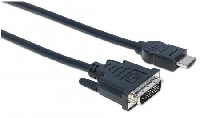 CABLE HDMI - DVI-D M-M 4.5M MANHATTAN