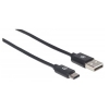 CABLE USB-C, AM-CM 5.0M V2, NEGRO MANHATTAN