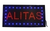 Anuncio Luminoso LED - ALITAS 25x48cm