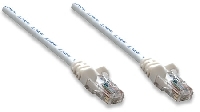 CABLE DE RED INTELLINET 5.0 MTS 16.4 PIES CAT 6 UTP BLANCO