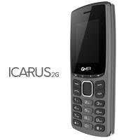 GHIA TELEFONO CELULAR ICARUS 2G / PANTALLA 1.77IN / SINGLE CORE / 32MB32MB / CAM 0.08MP/ BATERIA 600MAH/ RADIO FM/ GRIS