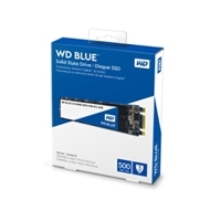 UNIDAD DE ESTADO SOLIDO SSD WD BLUE M.2 2280 500GB SATA 3DNAND 6GB/S 7MM LECT 560MB/S ESCRIT 530MB/S