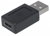 ADAPTADOR USB-C MANHATTAN AM-CH V2 NEGRO
