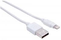 CABLE MANHATTAN ILYNK LIGHTNING A USB 8P A USB BLANCO 1.8 M