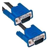 Cable de Video VGA Para Monitor Macho-Macho Reforzado 11m Azul