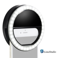 Lámpara de Panel LimoStudio Selfie Ring 36 LEDs, 3.5" AA