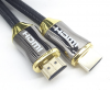Cable de Video HDMI v2.0 4K 60fps/UHD/FullHD/3D Conector Metálico GOLD PREMIUM 0.5m