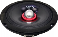 Medio Krack Audio KMS Series 6" 300/150WRms 6 Ohms 94dB 150-12000 Hz