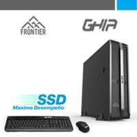 GHIA FRONTIER SLIM / AMD A8-9600 QUAD CORE 3.1 GHz / 8 GB / SSD 120 GB / SIN SISTEMA