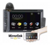 Autoestéreo COUSTIC Pantalla 6.2", MirrorLink, CARPLAY, ANDROID USB, SD, BT, DVD, FM, 4V Out