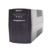 No Break - UPS EPCOM Potencia de 600VA/360W y Regulador de Voltaje AVR, 4 Contactos NEMA 5-15R, Batería 7Ah