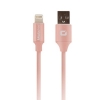 CABLE TIPO USB-LIGHTNING MOBIFREE/ACTECK COLOR ROSE GOLD 3.3 M MB-923675