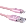 CABLE TPE USB-LIGHTNING MOBIFREE COLOR ROSE GOLD MB-925402