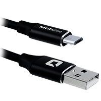 CABLE TPE USB-LIGHTNING MOBIFREE COLOR NEGRO MB-925389