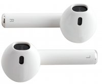Audífonos inalámbricos True Wireless Bluetooth 10m, Recargables, 2.5hr, Blancos